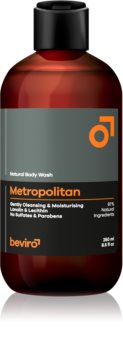 Beviro Natural Body Wash Metropolitan Douchegel voor Mannen